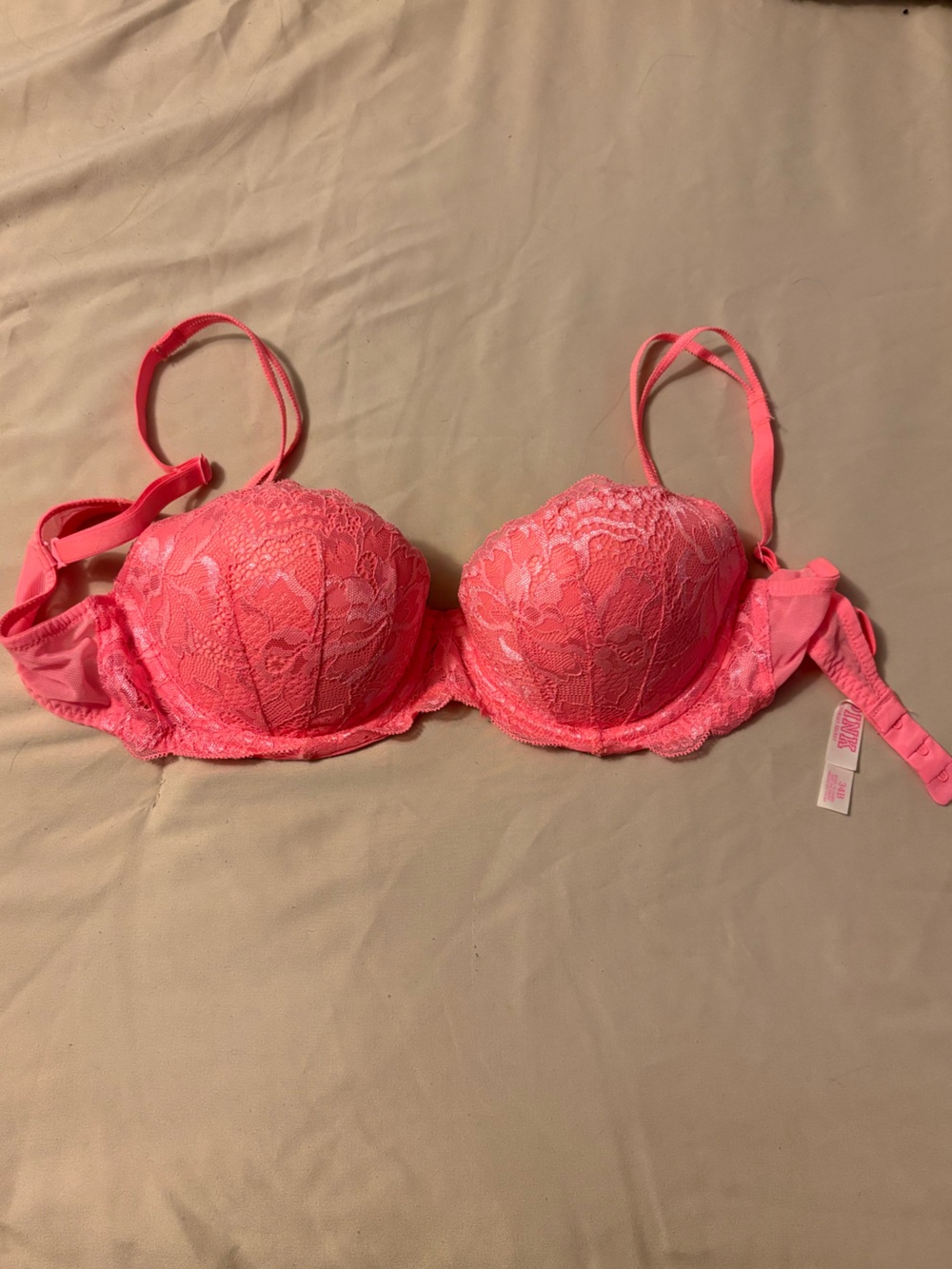 Victoria’s Secret PINK Lace Push-Up Bra 34B
